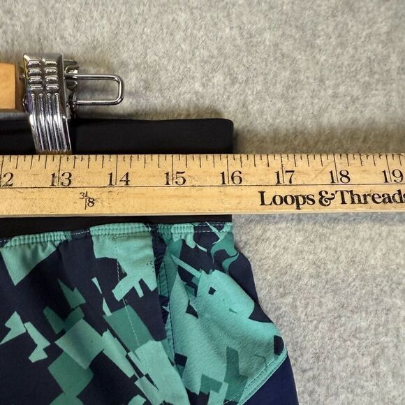 Lululemon Mens Large Blue Pace Breaker Athletic Shorts Gym Training Workout - Picture 2 of 8